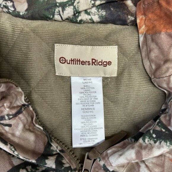 Outfitters Ridge camouflage coat SIZE LARGE - Picture 3 of 3